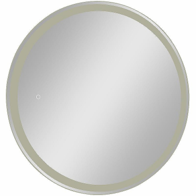 Зеркальный шкаф Континент Torneo White LED 60 МВК069 с подсветкой Белый