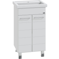 Тумба под раковину СанТа Омега 50 207001 Белая, купить, цена, заказать, магазин, доставка, скидка, промокод, купить, цена, заказать, магазин, доставка, скидка, промокод