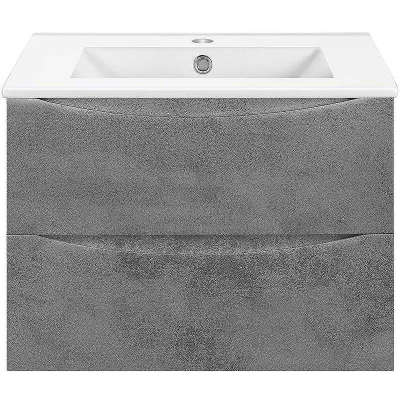 Тумба под раковину Vincea Mia Slim 70 VMC-2MC700S1BT подвесная Beton