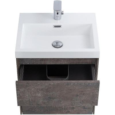 Тумба под раковину BelBagno Pietra Mini 50 PIETRA MINI-500AS-2C-SO-PT подвесная Stone