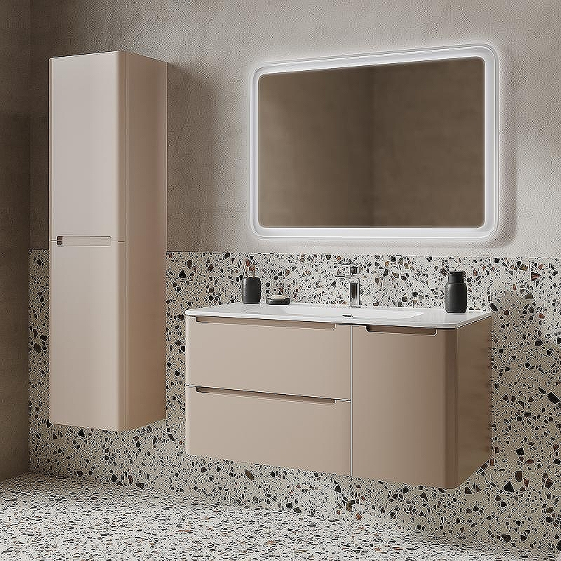 Шкаф пенал Iddis Edifice 40 EDI40C0i97 подвесной Капучино, купить, цена, заказать, магазин, доставка, скидка, промокод, купить, цена, заказать, магазин, доставка, скидка, промокод