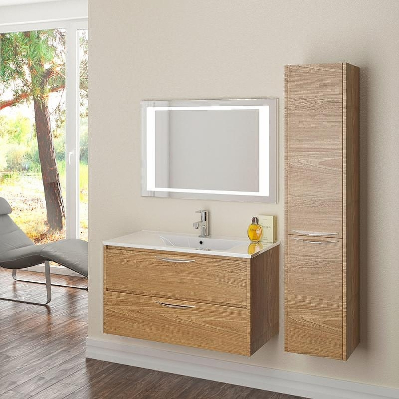 Тумба с раковиной SanVit Мэри-2 75 kmery752 с фактурой под дерево подвесная Акация светлая, купить, цена, заказать, магазин, доставка, скидка, промокод, купить, цена, заказать, магазин, доставка, скидка, промокод