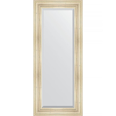 Зеркало Evoform Exclusive 139х59 BY 3523 с фацетом в багетной раме - Травленое серебро 99