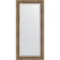 Зеркало Evoform Exclusive 169х79 BY 3604 с фацетом в багетной раме - Вензель бронзовый 101, купить, цена, заказать, магазин, доставка, скидка, промокод, купить, цена, заказать, магазин, доставка, скидка, промокод