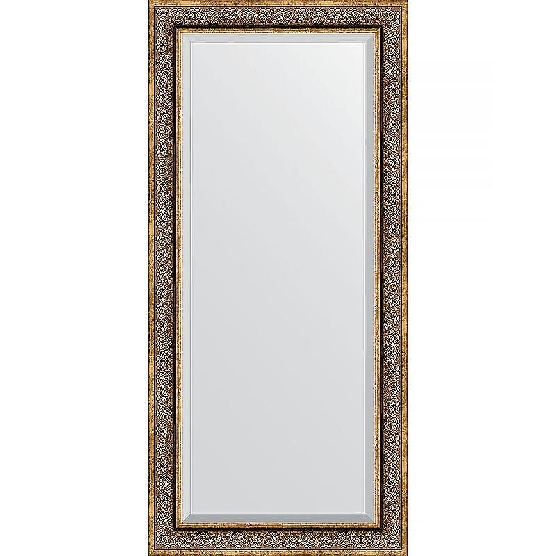 Зеркало Evoform Exclusive 169х79 BY 3604 с фацетом в багетной раме - Вензель бронзовый 101, купить, цена, заказать, магазин, доставка, скидка, промокод, купить, цена, заказать, магазин, доставка, скидка, промокод