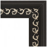 Зеркало Evoform Exclusive-G 124х55 BY 4053 с гравировкой в багетной раме - Черный ардеко 81, купить, цена, заказать, магазин, доставка, скидка, промокод, купить, цена, заказать, магазин, доставка, скидка, промокод