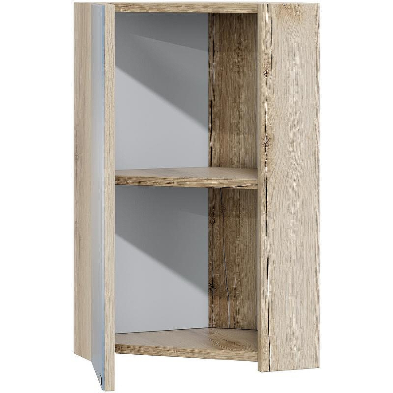 Зеркальный шкаф СанТа Сатурн 32 700380 угловой Дуб австрийский, купить, цена, заказать, магазин, доставка, скидка, промокод, купить, цена, заказать, магазин, доставка, скидка, промокод