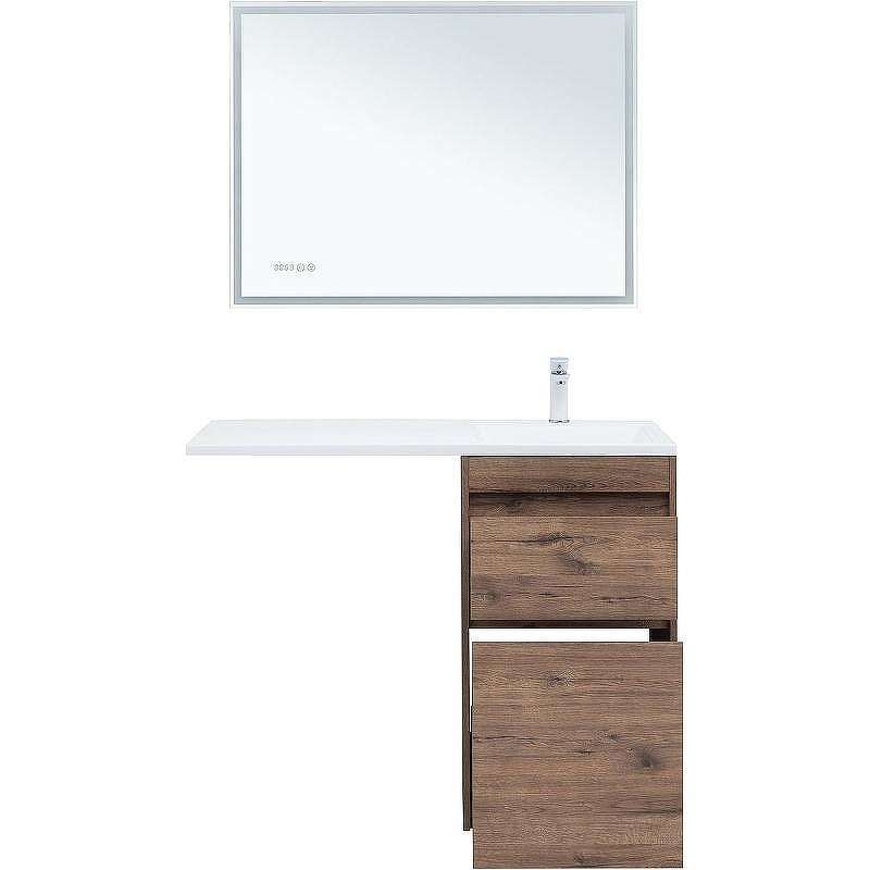 Тумба с раковиной Aquanet Токио 110 R 335586 Дуб веллингтон, купить, цена, заказать, магазин, доставка, скидка, промокод, купить, цена, заказать, магазин, доставка, скидка, промокод