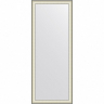 Зеркало Evoform Definite Floor 200х79 BY 6041 в багетной раме - Белая кожа с хромом 78, купить, цена, заказать, магазин, доставка, скидка, промокод, купить, цена, заказать, магазин, доставка, скидка, промокод