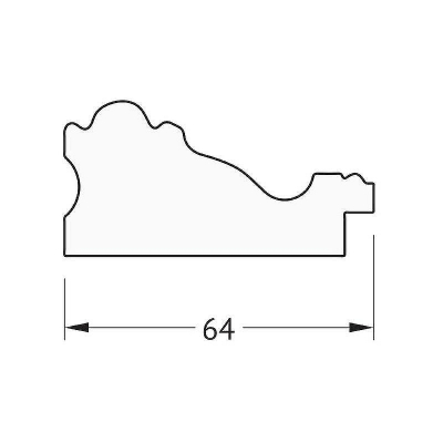 Зеркало Evoform Octagon 72х72 BY 3726 в багетной раме - Версаль бронза 64