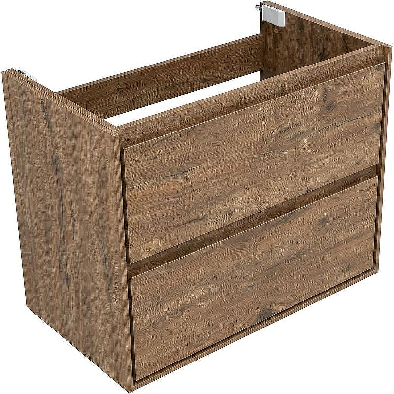Тумба под раковину Aquanet Милан 80 336379 подвесная Дуб рустикальный, купить, цена, заказать, магазин, доставка, скидка, промокод, купить, цена, заказать, магазин, доставка, скидка, промокод