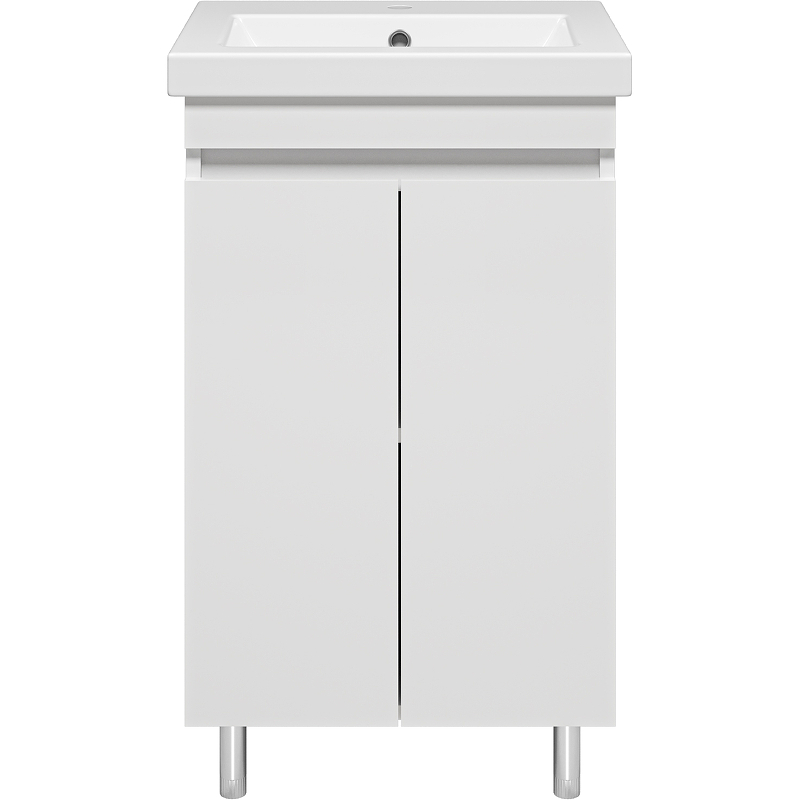 Тумба с раковиной Misty Енисей 50 УТ000009441 Белая, купить, цена, заказать, магазин, доставка, скидка, промокод, купить, цена, заказать, магазин, доставка, скидка, промокод