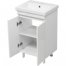 Тумба с раковиной Misty Енисей 50 УТ000009441 Белая, купить, цена, заказать, магазин, доставка, скидка, промокод, купить, цена, заказать, магазин, доставка, скидка, промокод