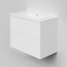 Тумба под раковину La Fenice Terra Twin 80 FNC-01-TER-B-80-2 подвесная Белая матовая, купить, цена, заказать, магазин, доставка, скидка, промокод, купить, цена, заказать, магазин, доставка, скидка, промокод