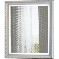 Зеркало Континент Verona 630х780 ЗЛП25 с подсветкой Белое с сенсорным выключателем, купить, цена, заказать, магазин, доставка, скидка, промокод, купить, цена, заказать, магазин, доставка, скидка, промокод