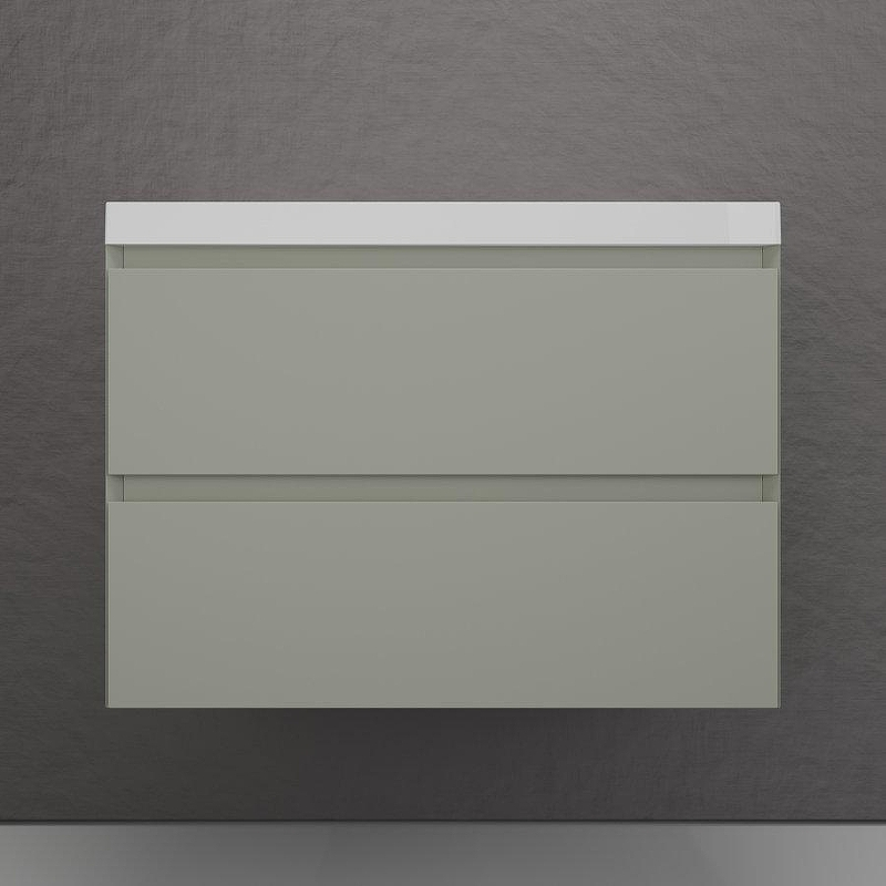 Тумба под раковину Style Line Манхэттен 80 ЛС-00002361 подвесная цвет Олива, купить, цена, заказать, магазин, доставка, скидка, промокод, купить, цена, заказать, магазин, доставка, скидка, промокод