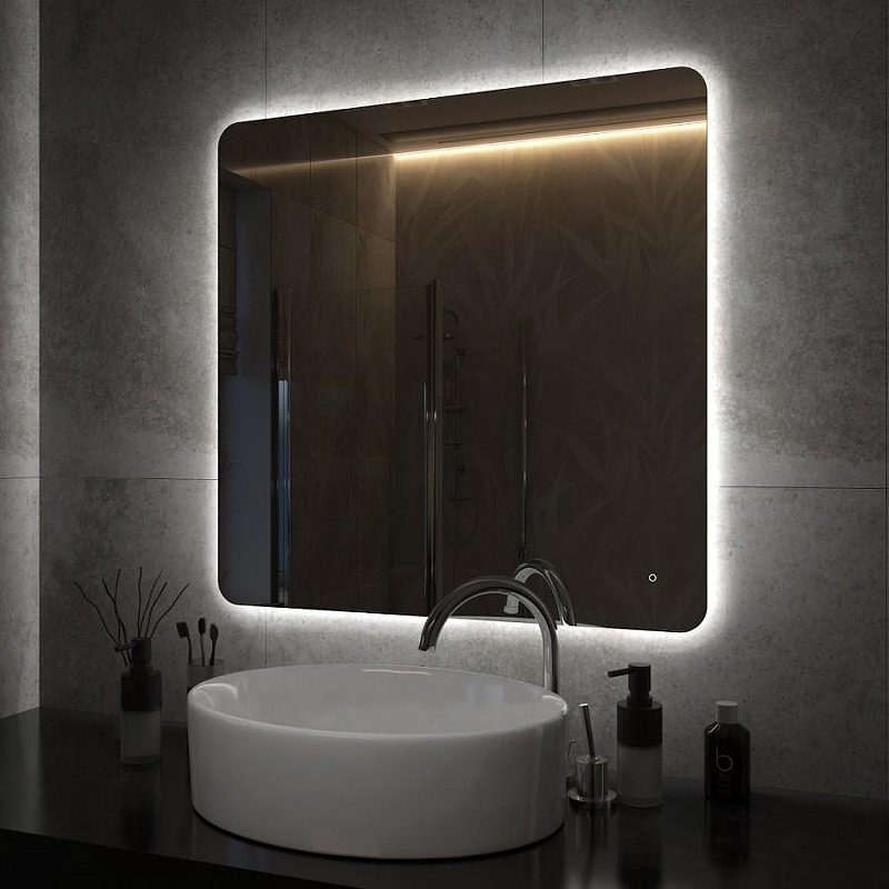 Зеркало Maretti Florenza 80 FL148080P16EL с подсветкой с сенсорным выключателем и диммером, купить, цена, заказать, магазин, доставка, скидка, промокод, купить, цена, заказать, магазин, доставка, скидка, промокод