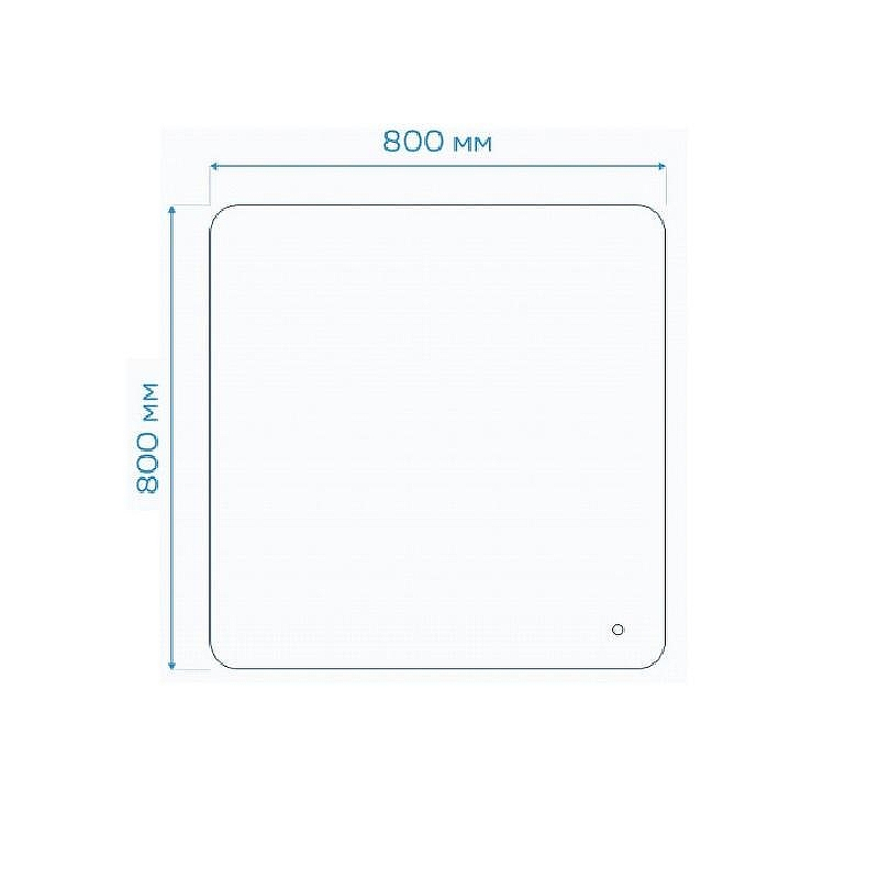 Зеркало Maretti Florenza 80 FL148080P16EL с подсветкой с сенсорным выключателем и диммером, купить, цена, заказать, магазин, доставка, скидка, промокод, купить, цена, заказать, магазин, доставка, скидка, промокод