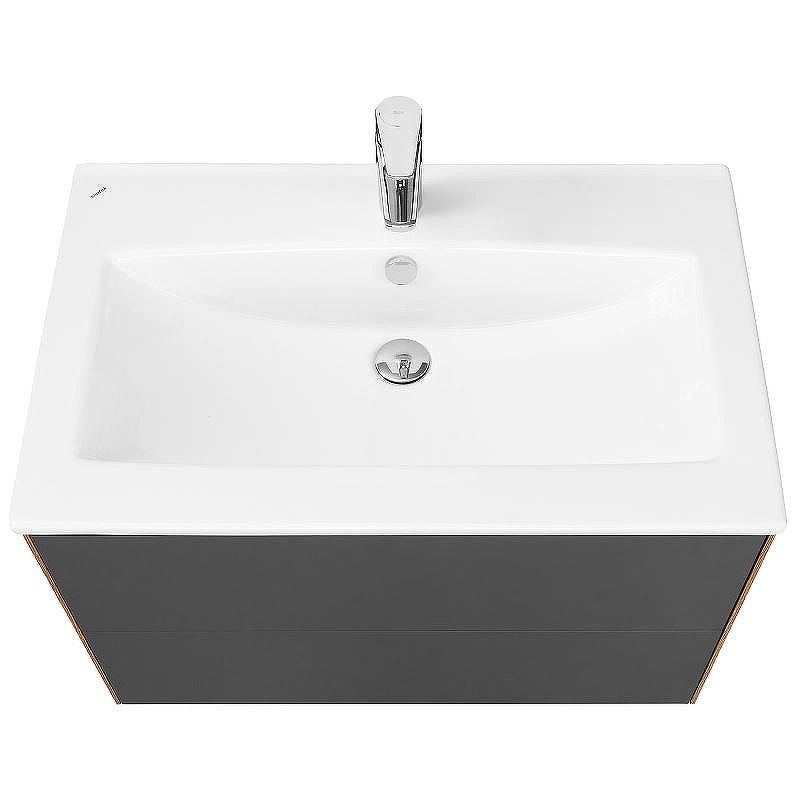 Тумба под раковину Aquaton Сохо 75 1A258101AJA00 подвесная Дуб веллингтон Графит софт, купить, цена, заказать, магазин, доставка, скидка, промокод, купить, цена, заказать, магазин, доставка, скидка, промокод