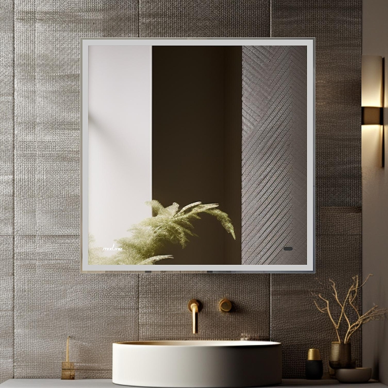 Зеркало Mixline Минио-2 60 547051 с подсветкой с сенсорным выключателем, купить, цена, заказать, магазин, доставка, скидка, промокод, купить, цена, заказать, магазин, доставка, скидка, промокод