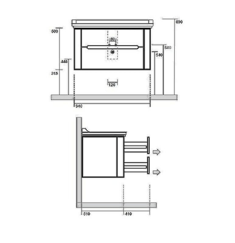 Тумба под раковину Kerasan Waldorf 94 925546 подвесная Noce, купить, цена, заказать, магазин, доставка, скидка, промокод, купить, цена, заказать, магазин, доставка, скидка, промокод