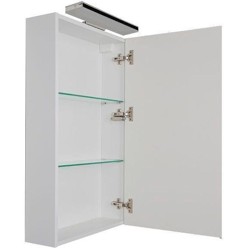 Зеркальный шкаф Aquanet Орлеан 50 R 183075 Белый, купить, цена, заказать, магазин, доставка, скидка, промокод, купить, цена, заказать, магазин, доставка, скидка, промокод