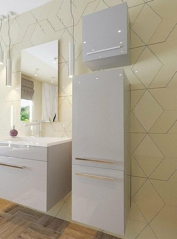 Шкаф пенал Эстет Elin 35 R ФР-00003354 подвесной Белый, купить, цена, заказать, магазин, доставка, скидка, промокод, купить, цена, заказать, магазин, доставка, скидка, промокод