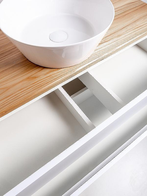 Тумба с раковиной Orange Otto 100 Ot-100TuWOOD+B08-360W подвесная Белая Ясень, купить, цена, заказать, магазин, доставка, скидка, промокод, купить, цена, заказать, магазин, доставка, скидка, промокод