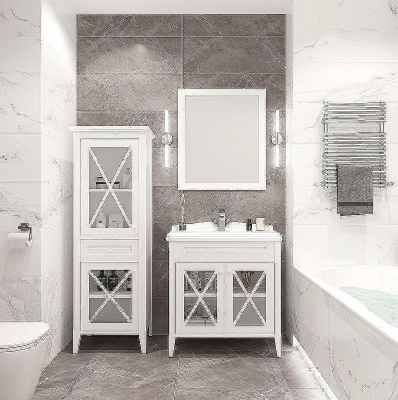 Зеркало Creto Vetra 60 15-6070W Белое