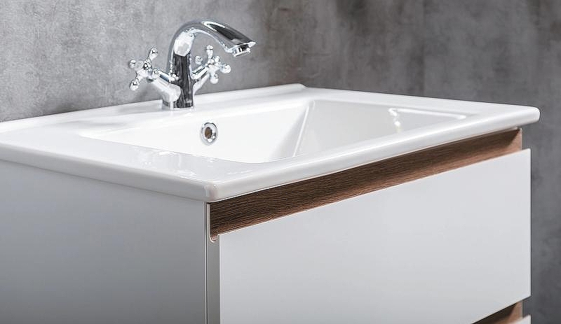 Тумба под раковину Boheme Armadi Art Capolda 65 849-065-WW подвесная Белая Дерево, купить, цена, заказать, магазин, доставка, скидка, промокод, купить, цена, заказать, магазин, доставка, скидка, промокод