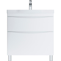 Тумба под раковину AM.PM Like 80 M80FSX0802WG Белая, купить, цена, заказать, магазин, доставка, скидка, промокод, купить, цена, заказать, магазин, доставка, скидка, промокод