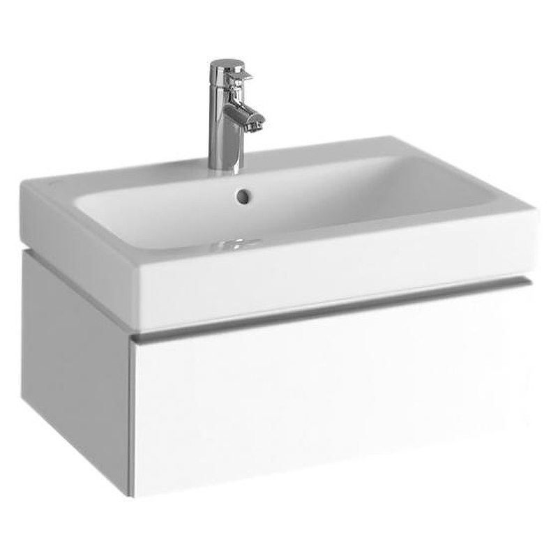 Тумба под раковину Geberit (Keramag) iCon 60x50x24 840260000 белая alpin глянцевая, купить, цена, заказать, магазин, доставка, скидка, промокод, купить, цена, заказать, магазин, доставка, скидка, промокод