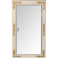 Зеркальный шкаф Migliore CDB 45 21839 угловой Слоновая кость Золото, купить, цена, заказать, магазин, доставка, скидка, промокод, купить, цена, заказать, магазин, доставка, скидка, промокод