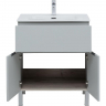 Тумба под раковину Aquanet Алвита New 70 303899 Серая матовая, купить, цена, заказать, магазин, доставка, скидка, промокод, купить, цена, заказать, магазин, доставка, скидка, промокод