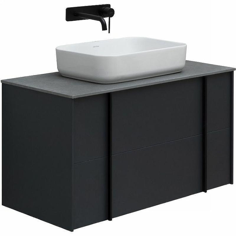 Тумба под раковину Allen Brau Reality 90 1.32006.AM подвесная Антрацит матовый, купить, цена, заказать, магазин, доставка, скидка, промокод, купить, цена, заказать, магазин, доставка, скидка, промокод