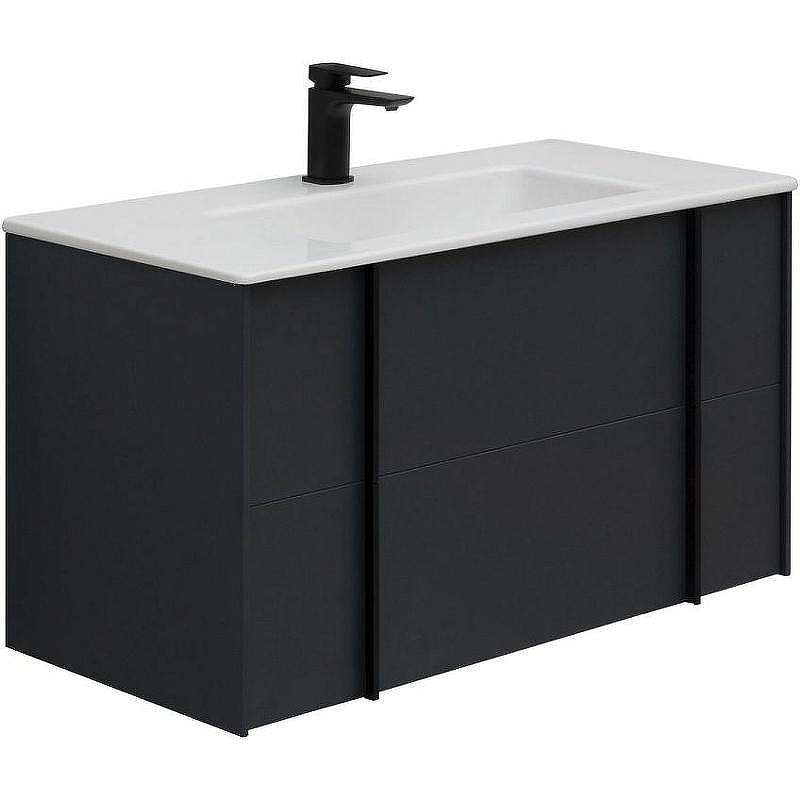 Тумба под раковину Allen Brau Reality 90 1.32006.AM подвесная Антрацит матовый, купить, цена, заказать, магазин, доставка, скидка, промокод, купить, цена, заказать, магазин, доставка, скидка, промокод