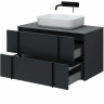 Тумба под раковину Allen Brau Reality 90 1.32006.AM подвесная Антрацит матовый, купить, цена, заказать, магазин, доставка, скидка, промокод, купить, цена, заказать, магазин, доставка, скидка, промокод
