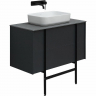Тумба под раковину Allen Brau Reality 90 1.32006.AM подвесная Антрацит матовый, купить, цена, заказать, магазин, доставка, скидка, промокод, купить, цена, заказать, магазин, доставка, скидка, промокод