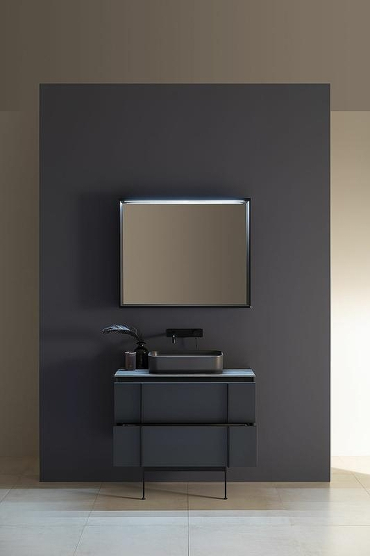 Тумба под раковину Allen Brau Reality 90 1.32006.AM подвесная Антрацит матовый, купить, цена, заказать, магазин, доставка, скидка, промокод, купить, цена, заказать, магазин, доставка, скидка, промокод