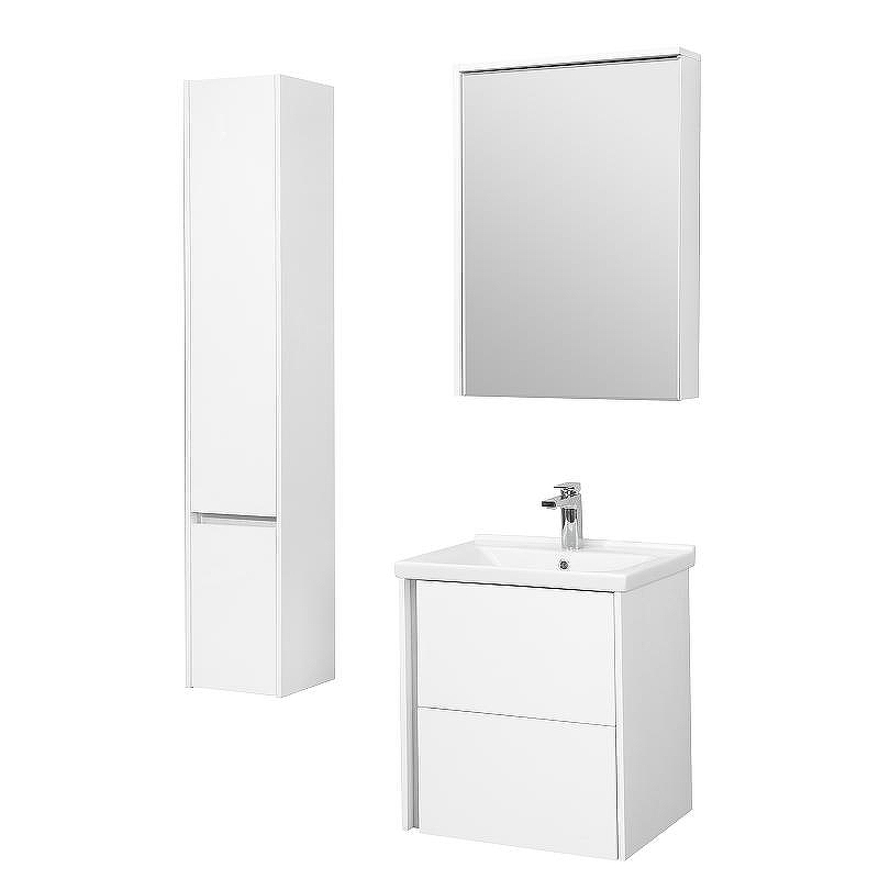 Шкаф пенал Aquaton Стоун 30 L1A228403SX01L подвесной Белый, купить, цена, заказать, магазин, доставка, скидка, промокод, купить, цена, заказать, магазин, доставка, скидка, промокод