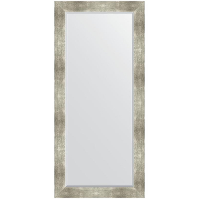 Зеркало Evoform Exclusive 166х76 BY 1210 с фацетом в багетной раме - Алюминий 90