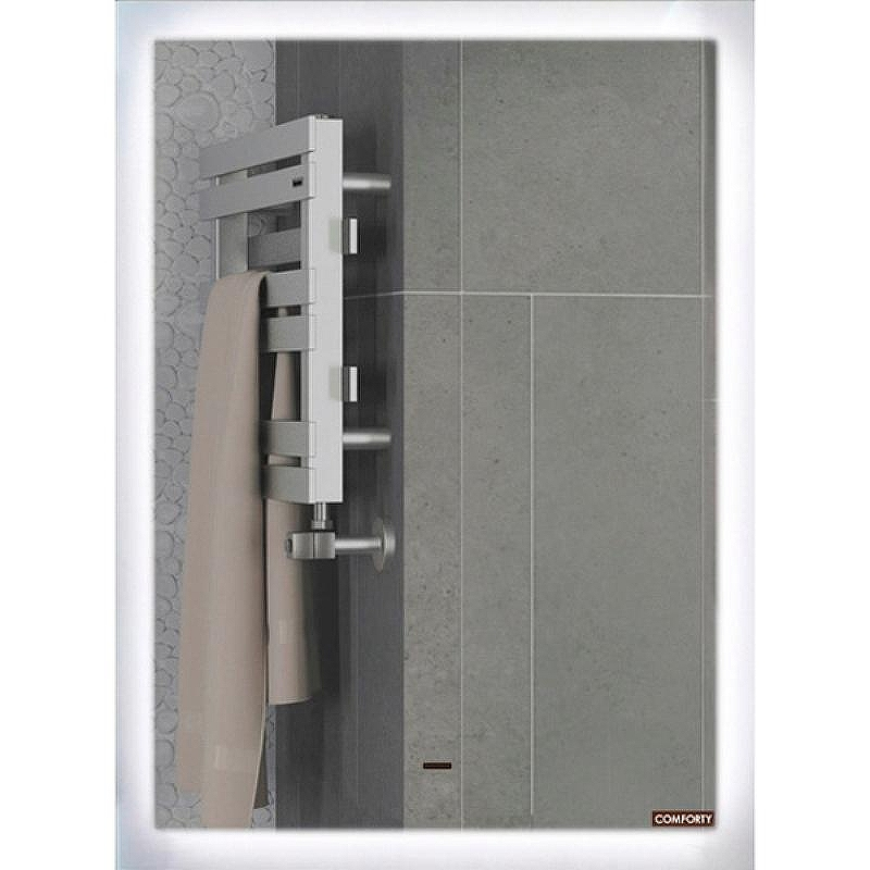 Зеркало Comforty Гиацинт 60 00-00005262 с подсветкой с бесконтактным выключателем, купить, цена, заказать, магазин, доставка, скидка, промокод, купить, цена, заказать, магазин, доставка, скидка, промокод