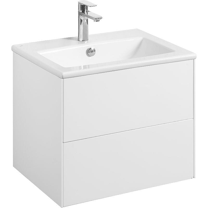 Тумба под раковину Aquaton Сохо 60 1A258001AJ010 подвесная Белая глянцевая, купить, цена, заказать, магазин, доставка, скидка, промокод, купить, цена, заказать, магазин, доставка, скидка, промокод