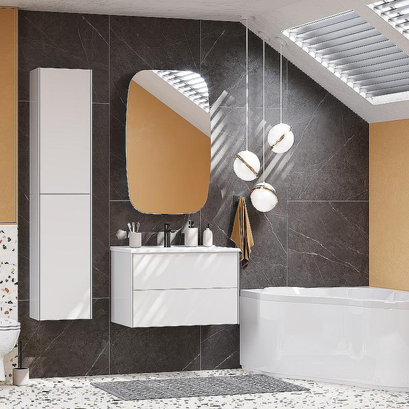 Тумба под раковину Aquaton Сохо 60 1A258001AJ010 подвесная Белая глянцевая, купить, цена, заказать, магазин, доставка, скидка, промокод, купить, цена, заказать, магазин, доставка, скидка, промокод