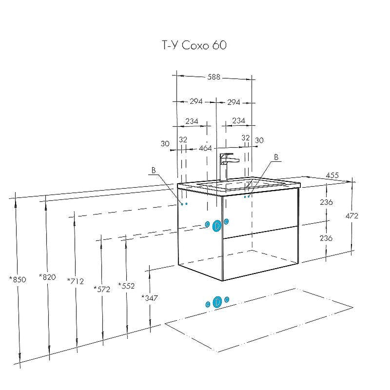 Тумба под раковину Aquaton Сохо 60 1A258001AJ010 подвесная Белая глянцевая, купить, цена, заказать, магазин, доставка, скидка, промокод, купить, цена, заказать, магазин, доставка, скидка, промокод