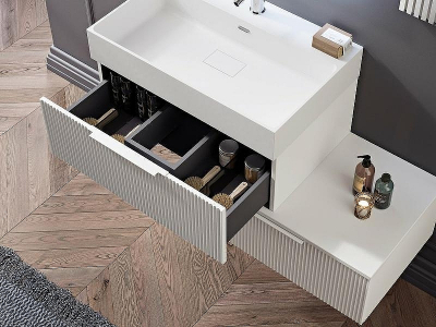 Тумба под раковину Cezares Premium 70 55416 подвесная Bianco opaco