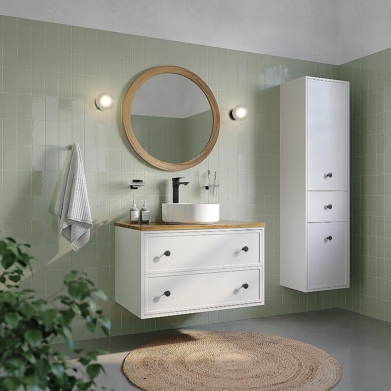 Шкаф пенал Iddis Torr 40 TOR40W0i97 подвесной Белый матовый, купить, цена, заказать, магазин, доставка, скидка, промокод, купить, цена, заказать, магазин, доставка, скидка, промокод