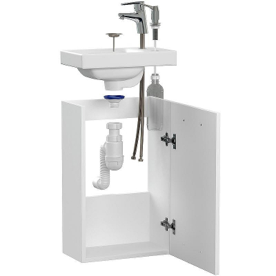 Тумба с раковиной Cersanit Lara 40 64179 подвесная Белая