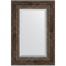 Зеркало Evoform Exclusive 92х62 BY 3430 с фацетом в багетной раме - Состаренное дерево с орнаментом 120, купить, цена, заказать, магазин, доставка, скидка, промокод, купить, цена, заказать, магазин, доставка, скидка, промокод