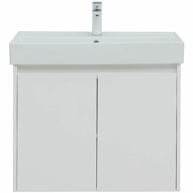 Тумба с раковиной Aquanet Nova Lite 75 302526 подвесная Белый глянец, купить, цена, заказать, магазин, доставка, скидка, промокод, купить, цена, заказать, магазин, доставка, скидка, промокод